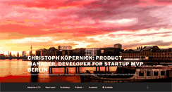 Desktop Screenshot of koepernick.de